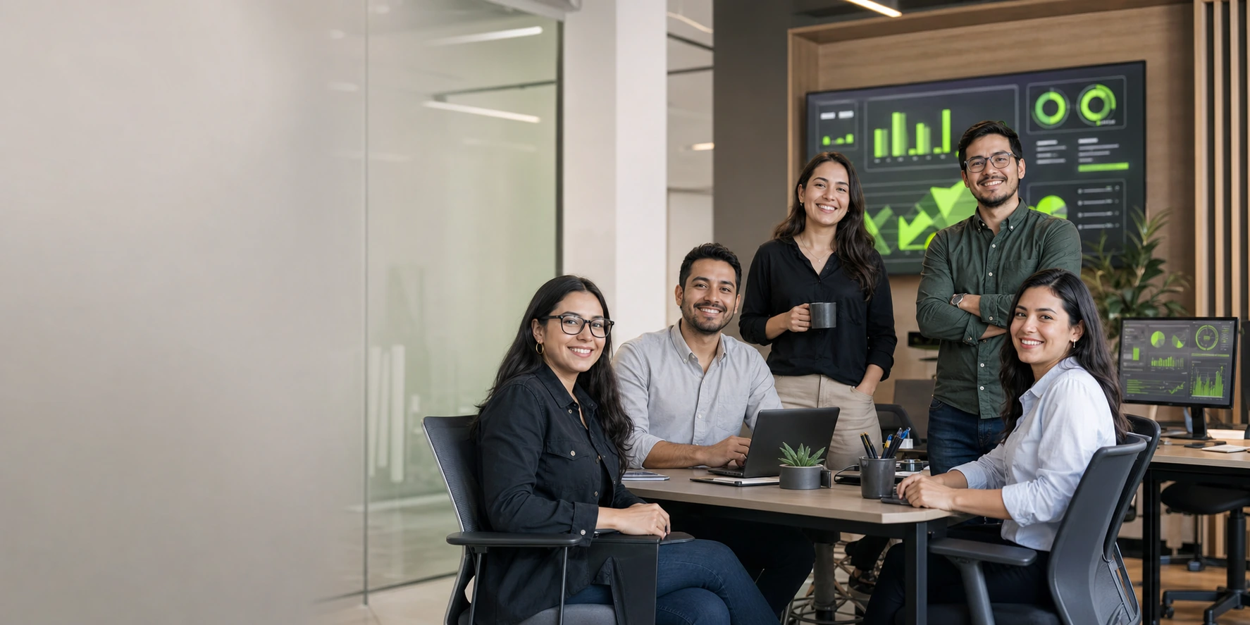 Equipo de BRAXIS listo para iniciar un proyecto tecnológico con tu empresa
