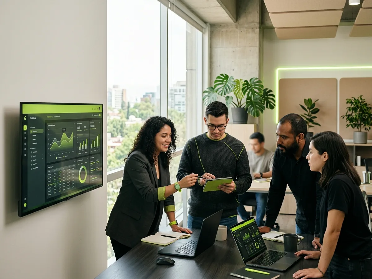 Equipo de BRAXIS diseñando soluciones tecnológicas para empresas