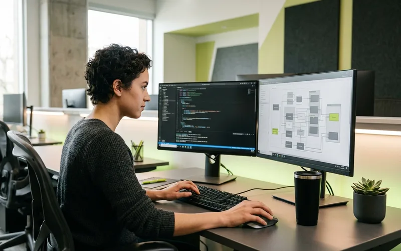 Ícono de desarrollo de software empresarial a la medida